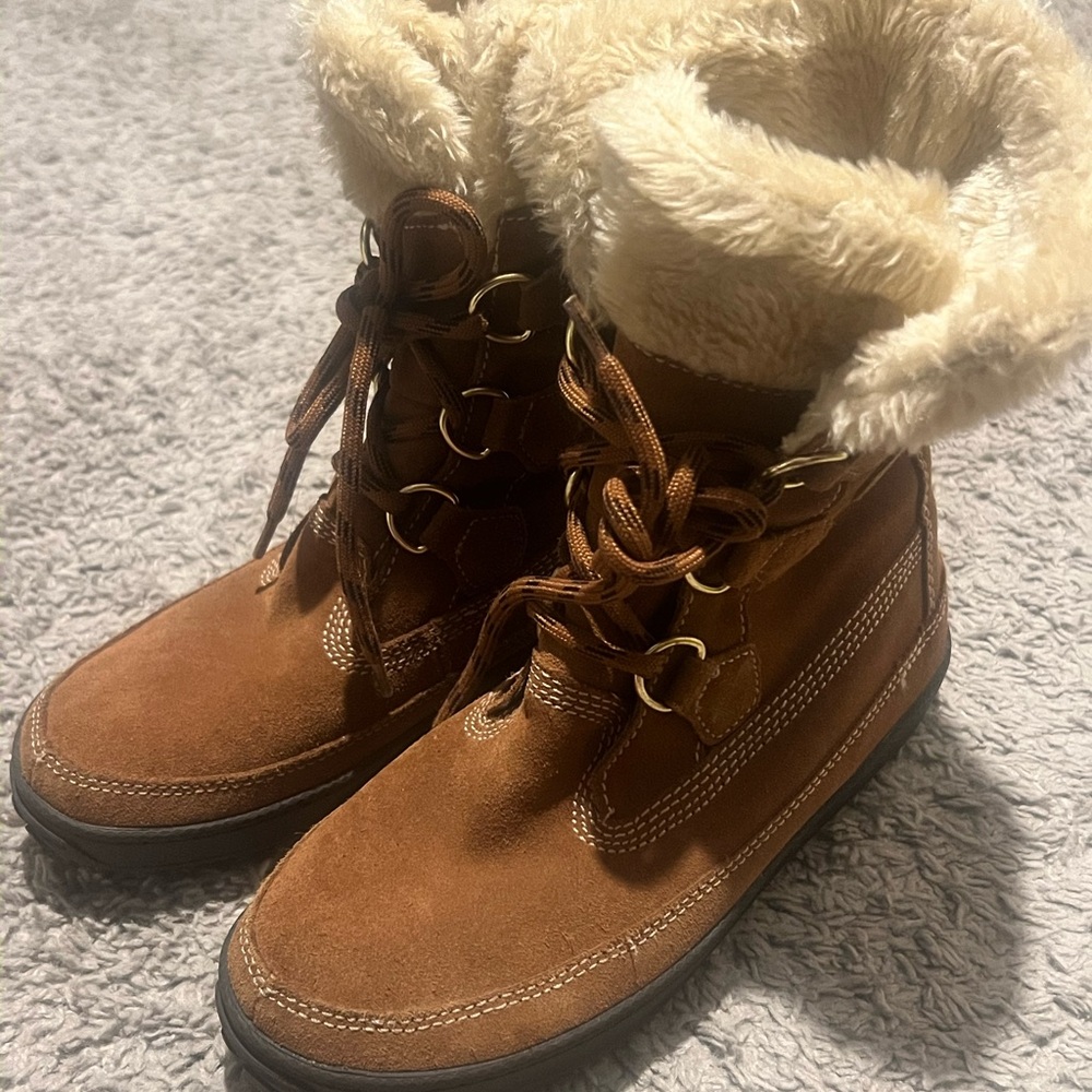 Timberland Tan Fur-Lined Women's Boots